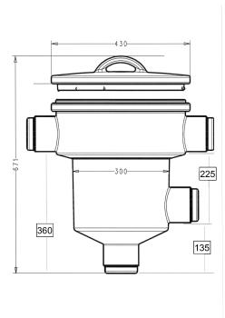 Preview: Evo Basket Inox DN 100